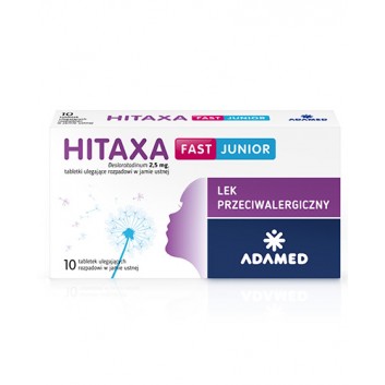 Hitaxa Fast Junior 2,5 mg 10 tabletek 