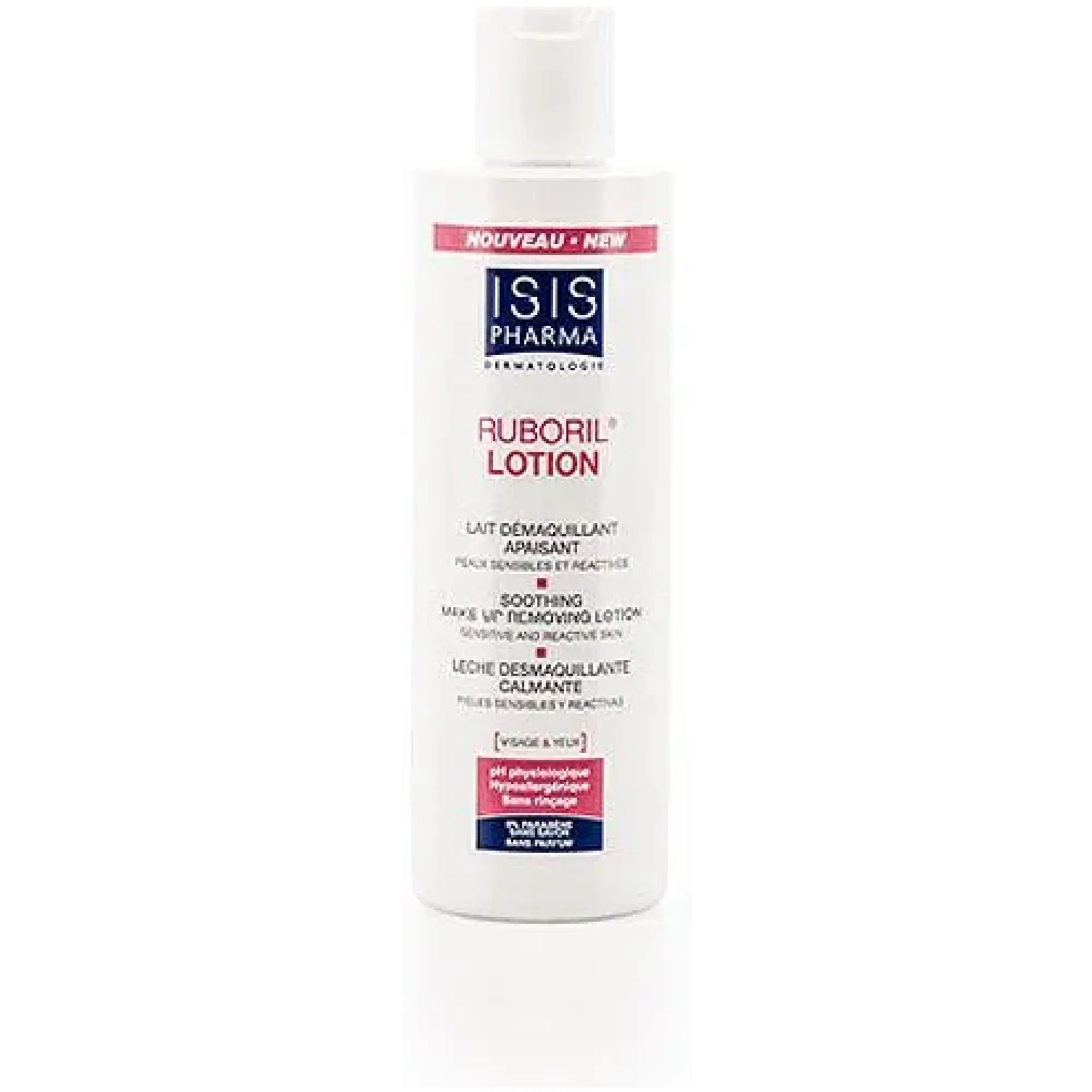 Isispharma Ruboril Lotion mleczko do oczyszczania skóry naczynkowej ze skłonnością do rumienia 250 ml zdjęcie