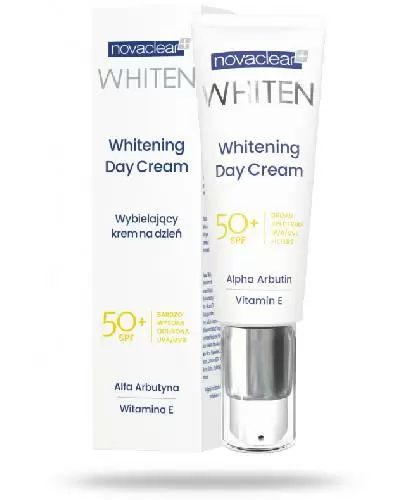 Novaclear Whiten wybielający krem na dzień SPF50+ 50 ml zdjęcie