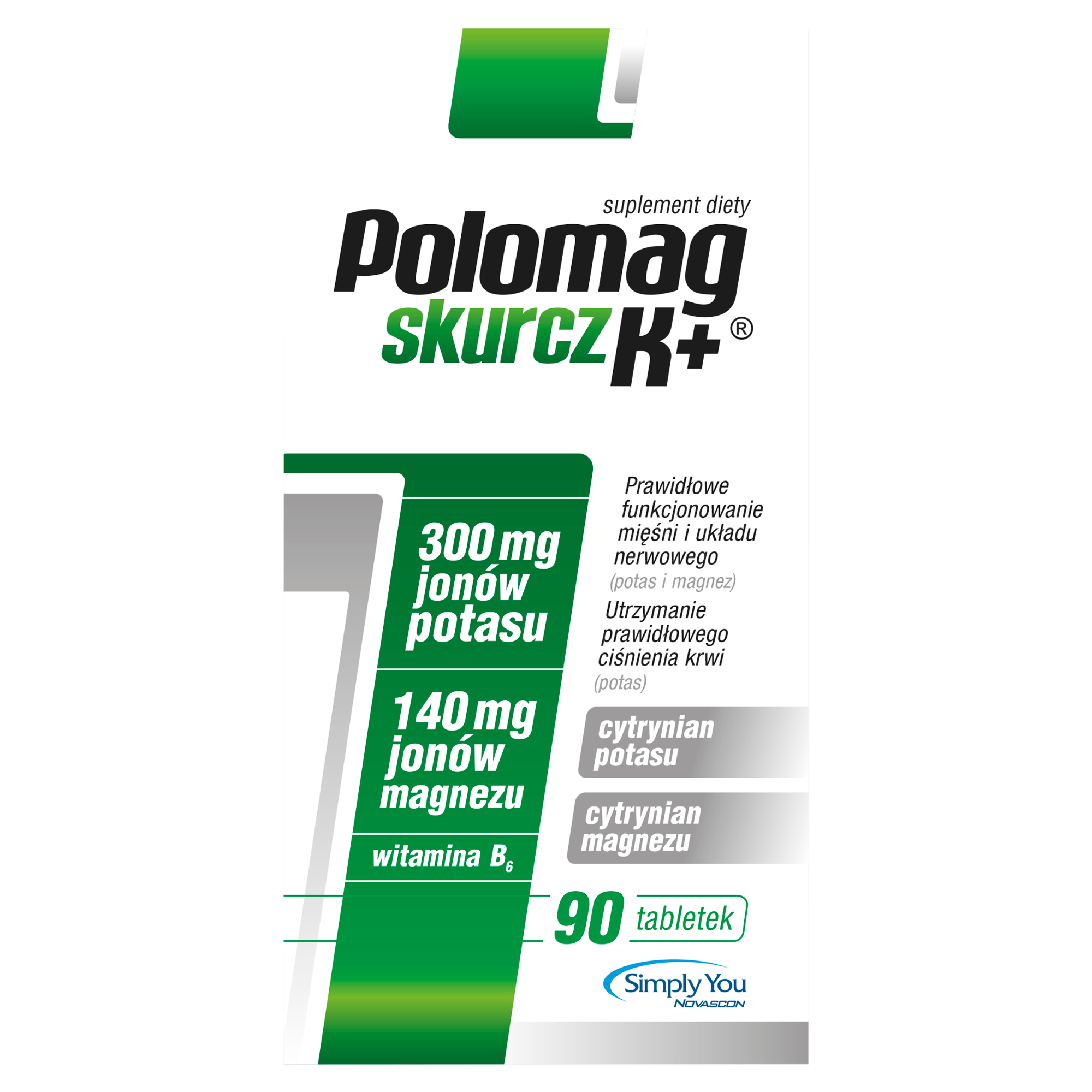 Polomag K+ 90 tabletek zdjęcie
