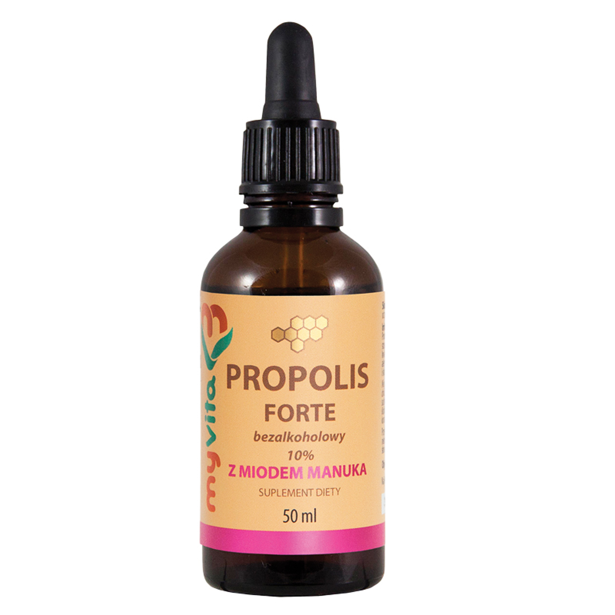 MyVita propolis forte 10% z miodem manuka 50 ml zdjęcie