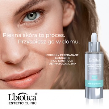 Lbiotica Estetic Clinic Acid Treatment wygładzająco-odnawiający dermo-zabieg serum na noc 30 ml