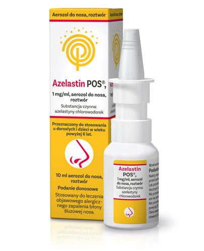AZELASTIN POS 1 mg/ml Aerozol do nosa, roztwór - 10 ml zdjęcie