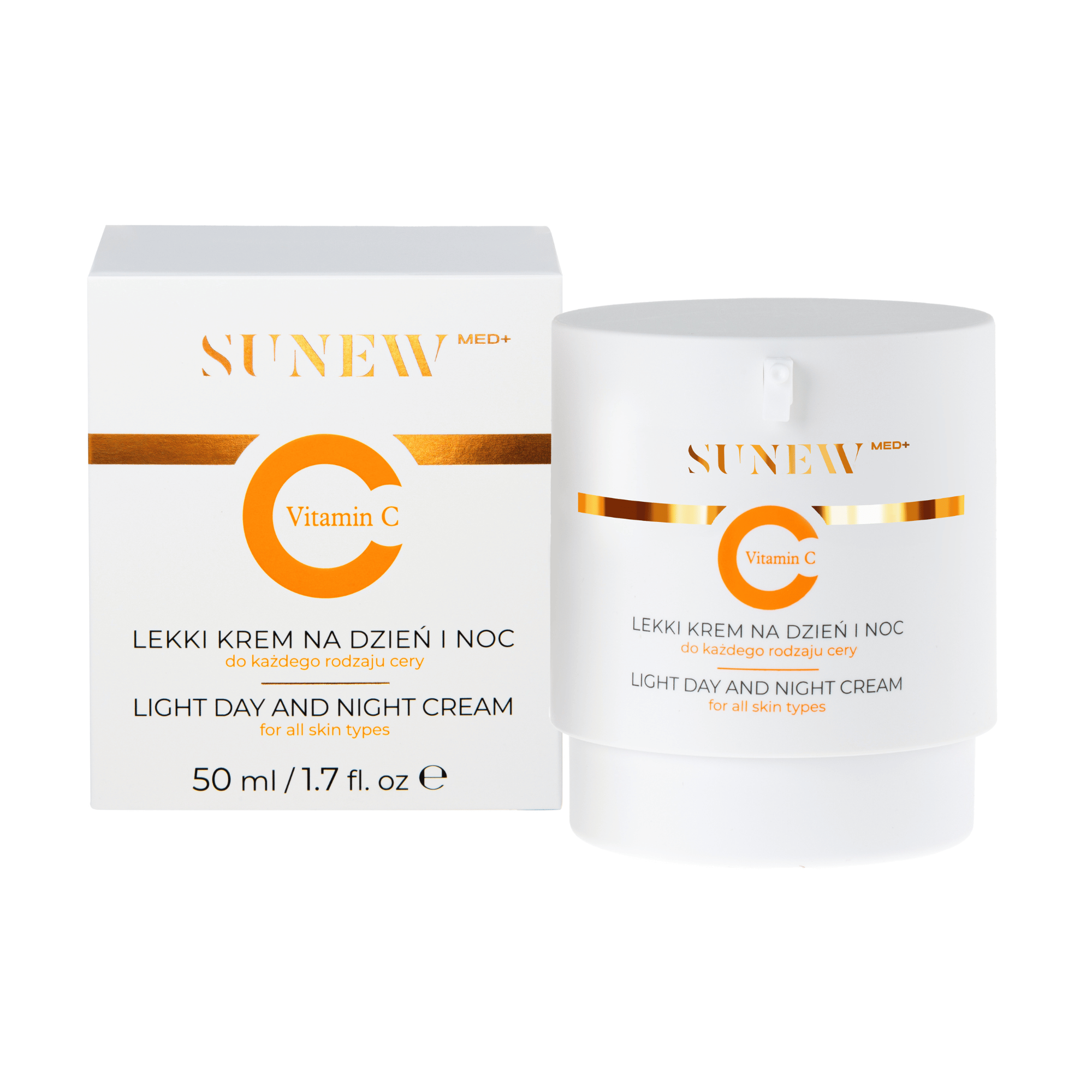 SunewMed+, lekki krem na dzień i na noc z witaminą C, 50 ml zdjęcie