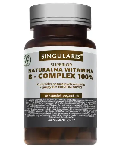 Singularis Superior naturalna witamina B-Complex 30 kapsułek zdjęcie