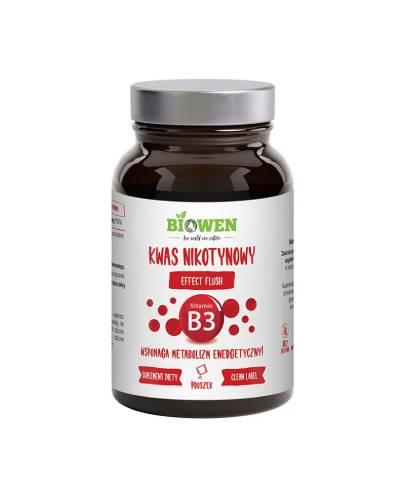 Biowen, Kwas Nikotynowy Witamina B3, 120 g zdjęcie