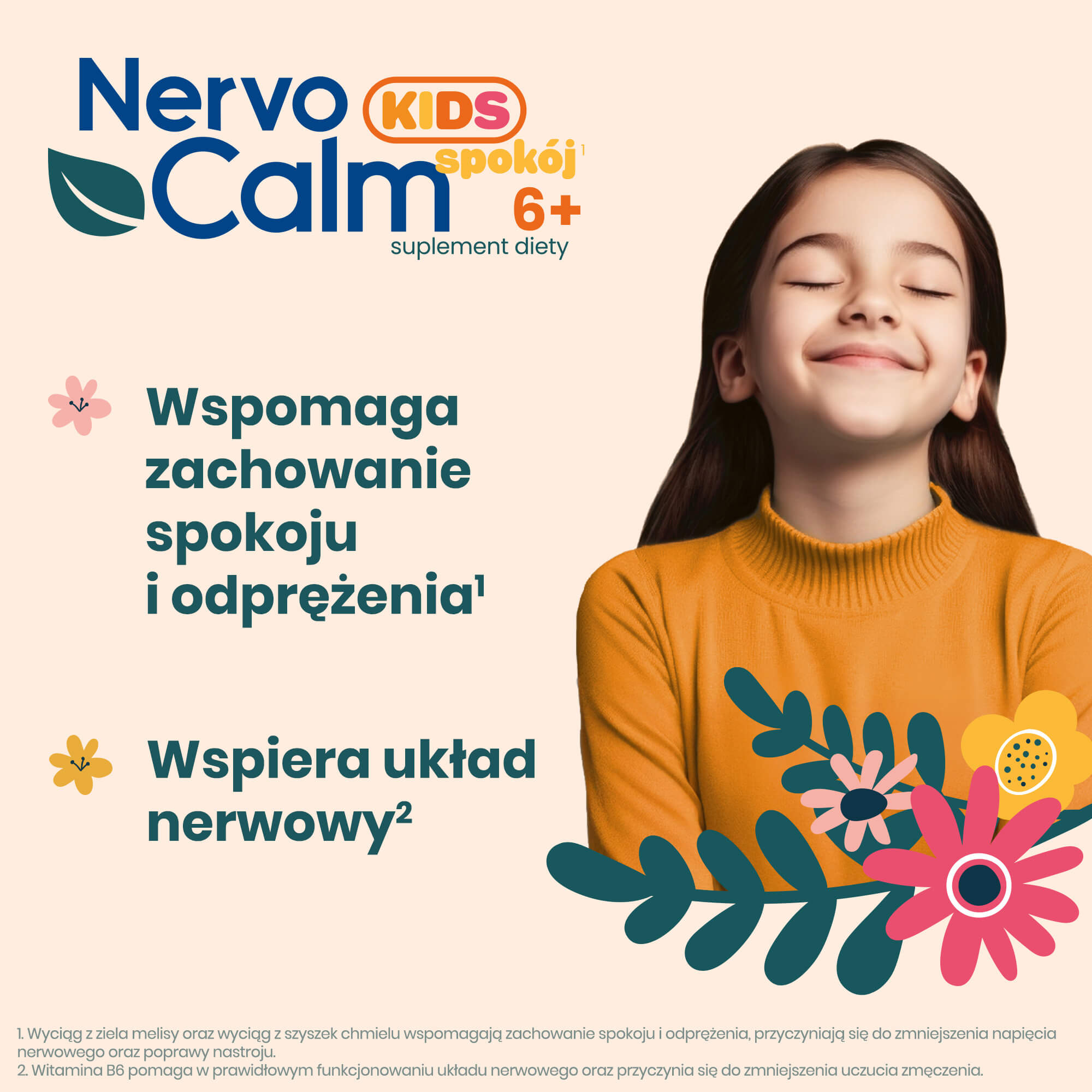 Nervo Calm, Kids Spokój, żelki, 30 sztuk