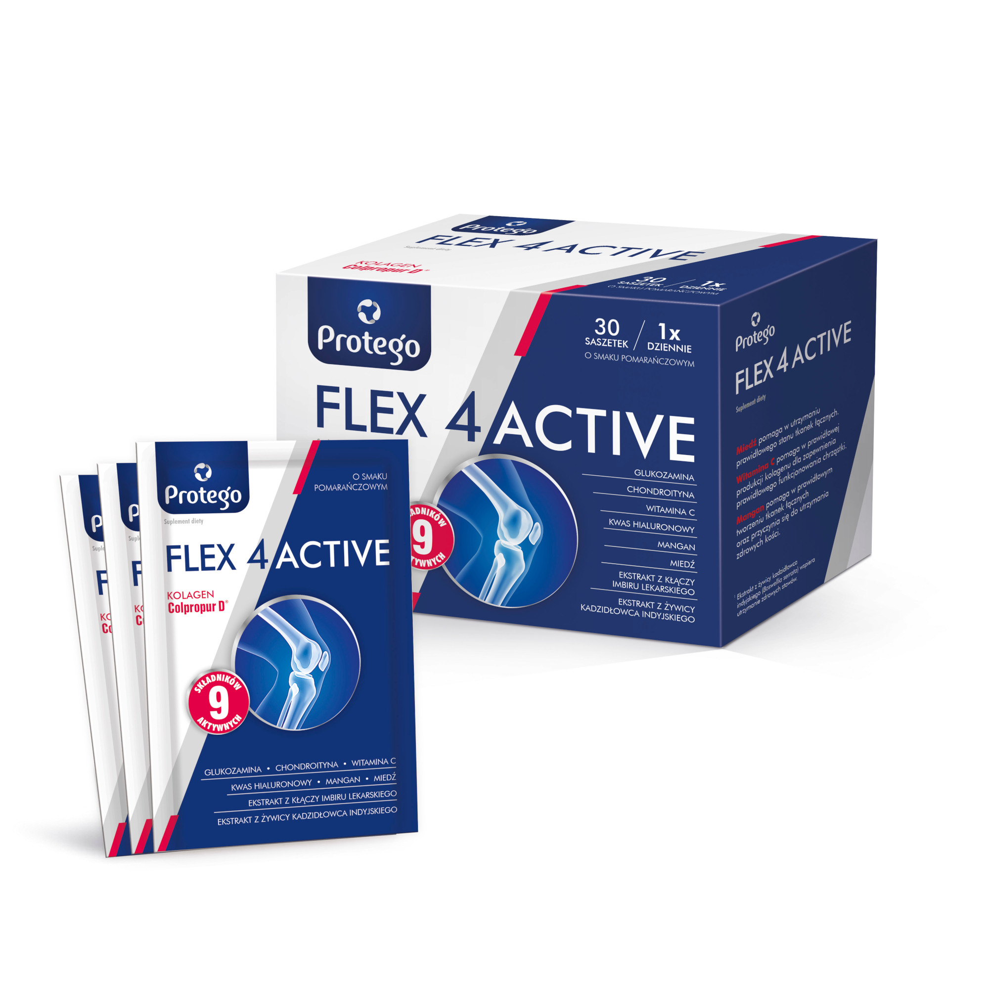 Salvum Labs, Protego FLEX 4Active, saszetki, 30 sztuk zdjęcie