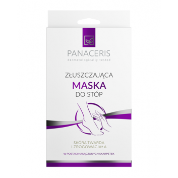 Panaceris złuszczająca maska do stóp 1 para