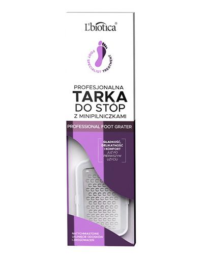 L'Biotica Profesjonalna Tarka do stóp z minipilniczkami, 1 szt., wskazania zdjęcie