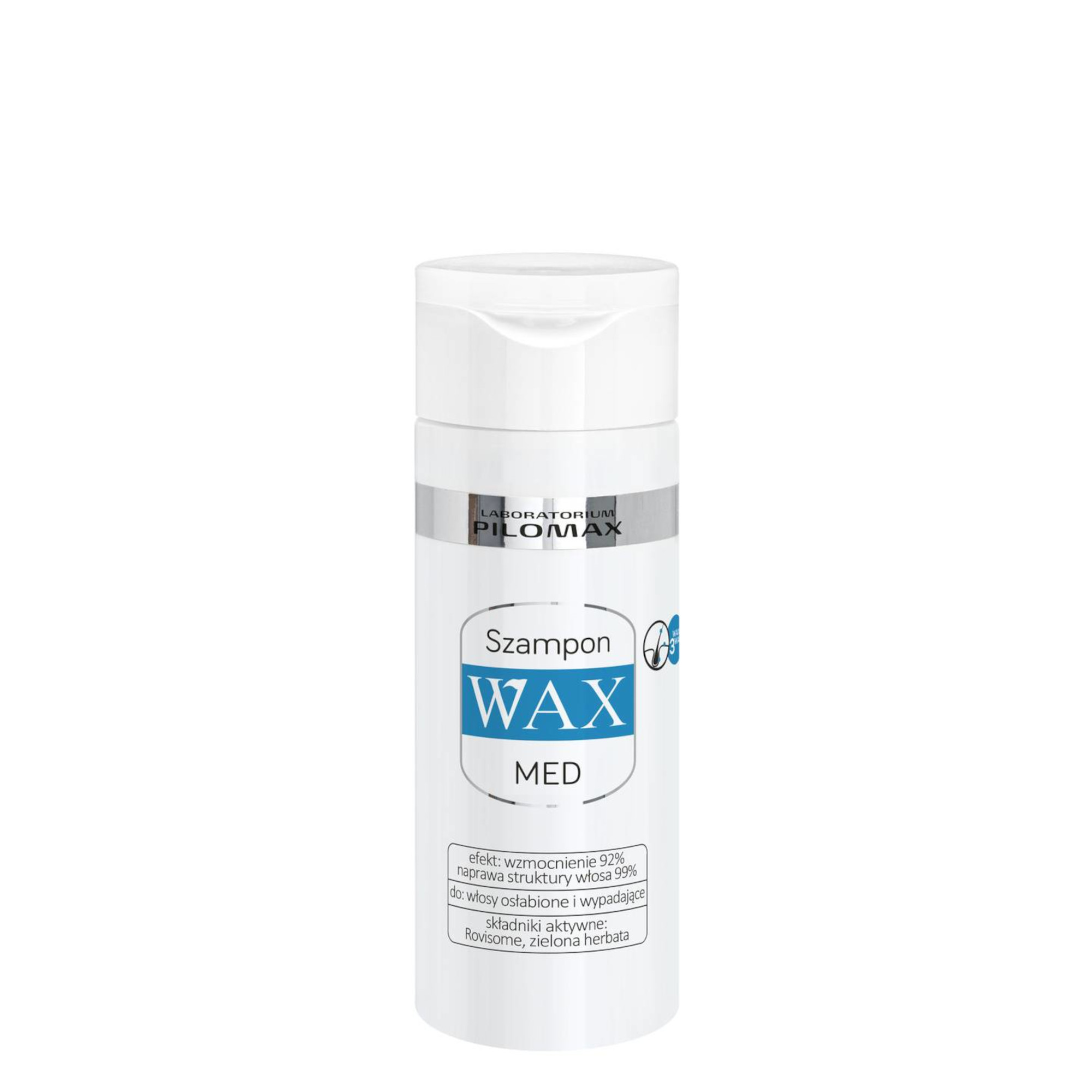 Pilomax Wax Med szampon wzmacniający przeciw wypadaniu włosów 150 ml zdjęcie