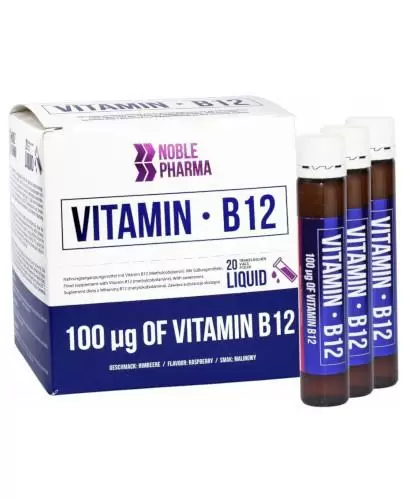 Noble Pharma Witamina B12 20 ampułek po 25 ml zdjęcie