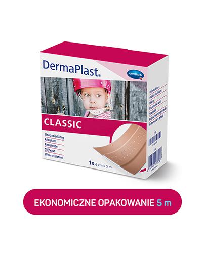 DermaPlast Plaster Classic 6 cm x 5 m, 1 sztuka zdjęcie