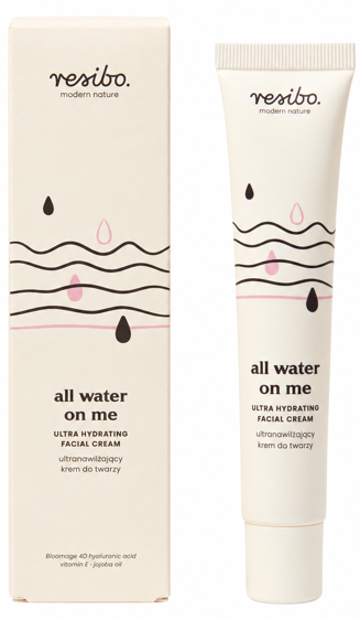 Resibo All Water On Me Ultranawilżający krem do twarzy, 40 ml  zdjęcie