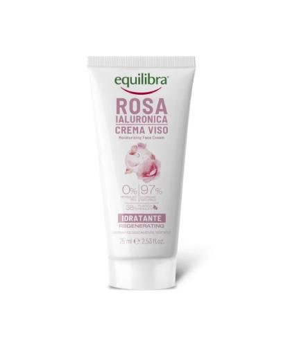 Equilibra, różany krem do rąk z kwasem hialuronowym, 75 ml zdjęcie