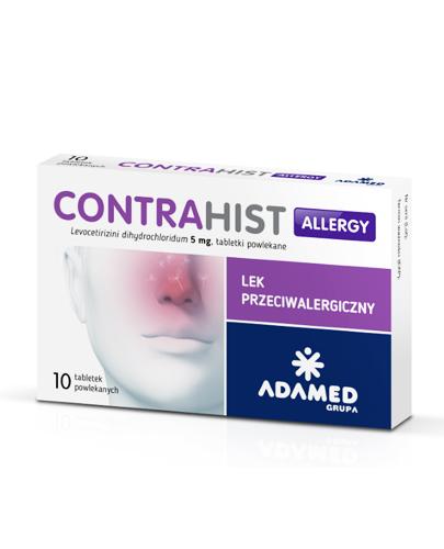 CONTRAHIST ALLERGY 5mg, 10 tabletek zdjęcie