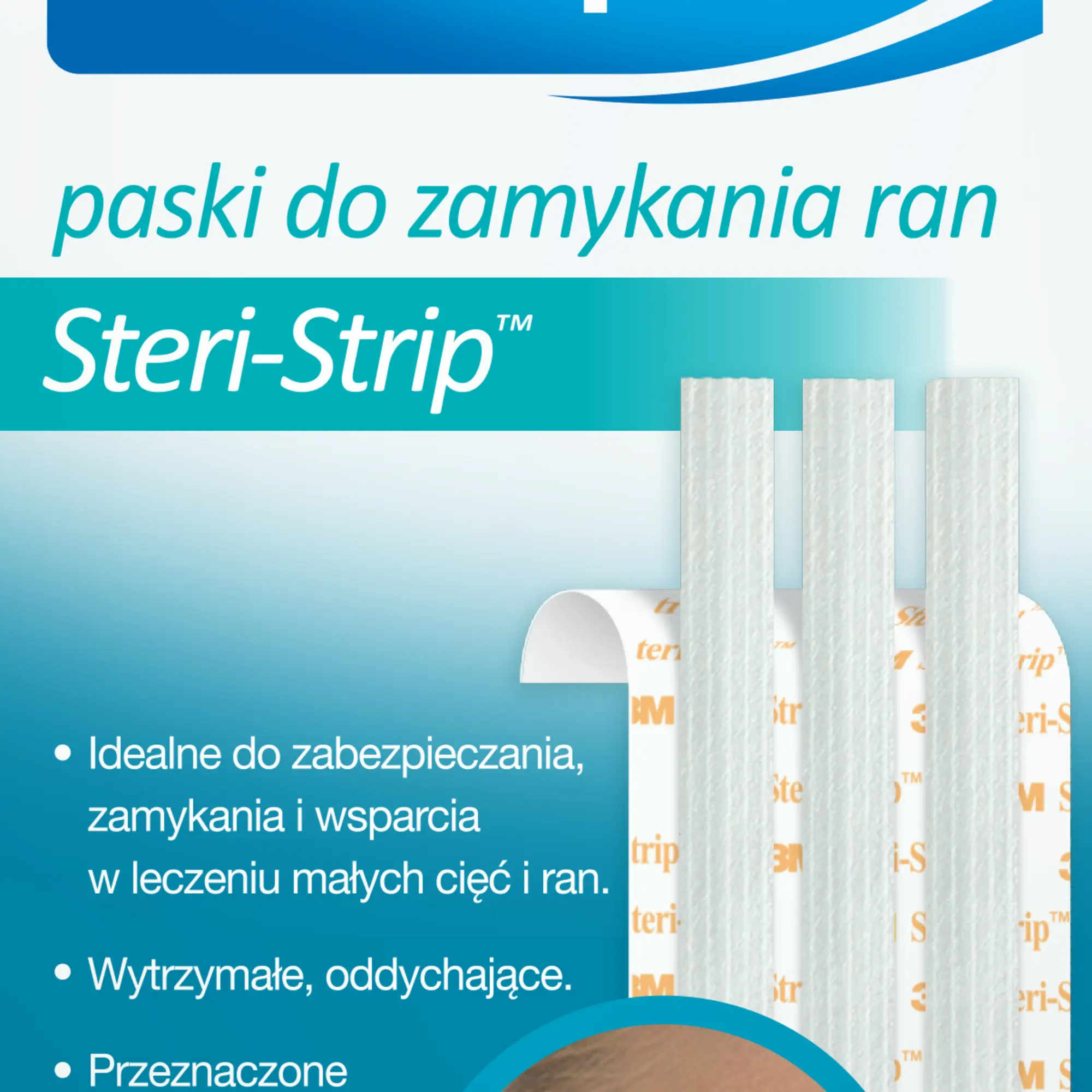 Viscoplast SteriStrip paski do zamykania ran 8 sztuk zdjęcie