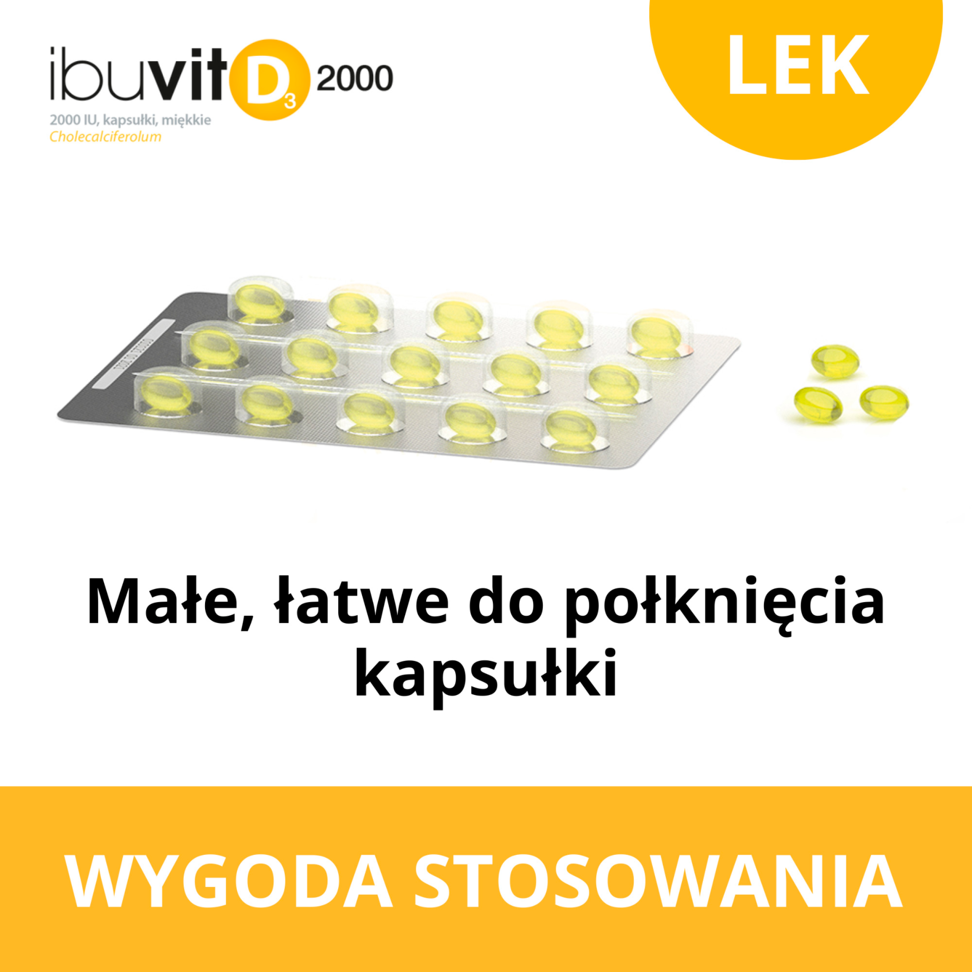 IbuVit D3 2000 30 kapsułek miękkich