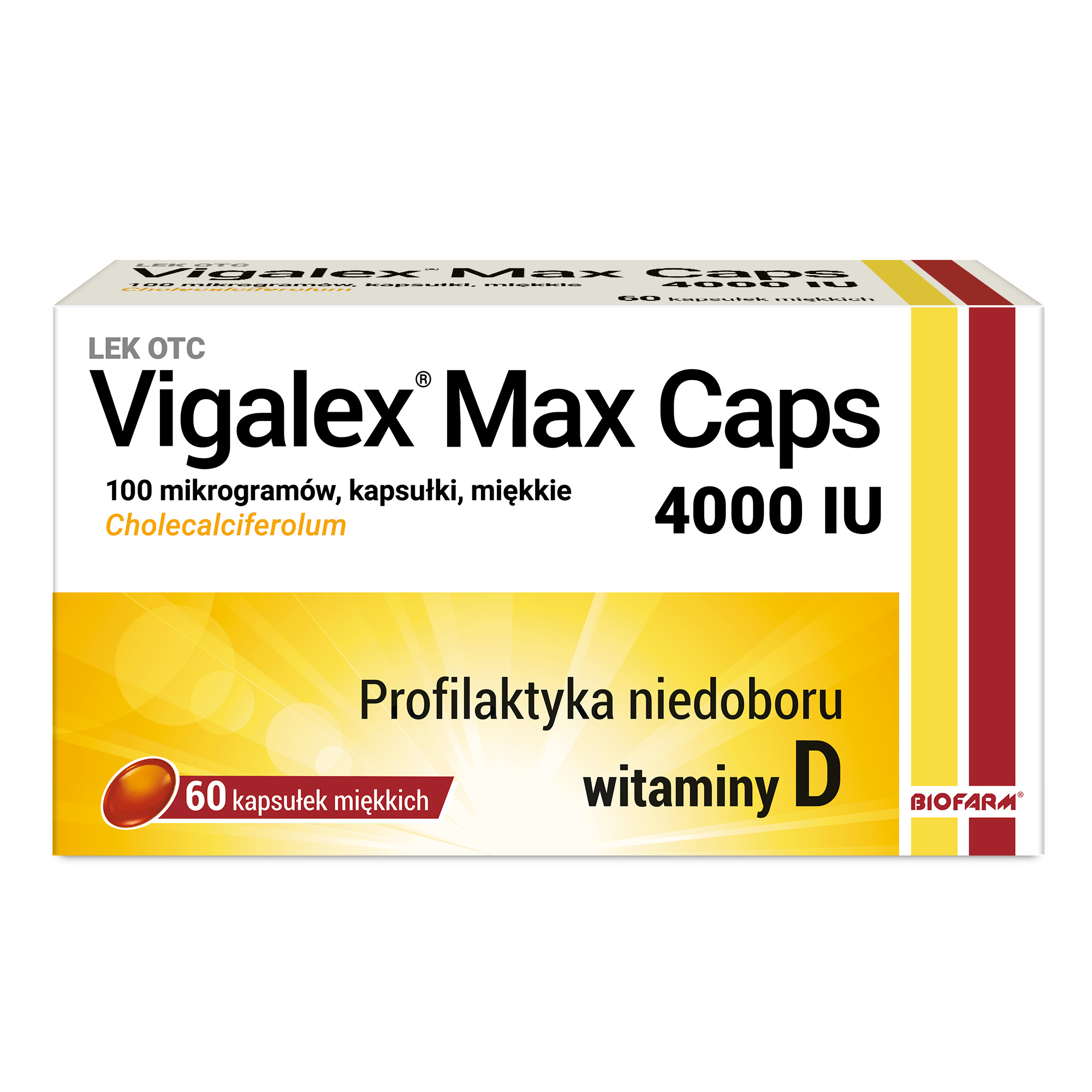 Vigalex Max Caps 4000 IU, 60 kapsułek zdjęcie