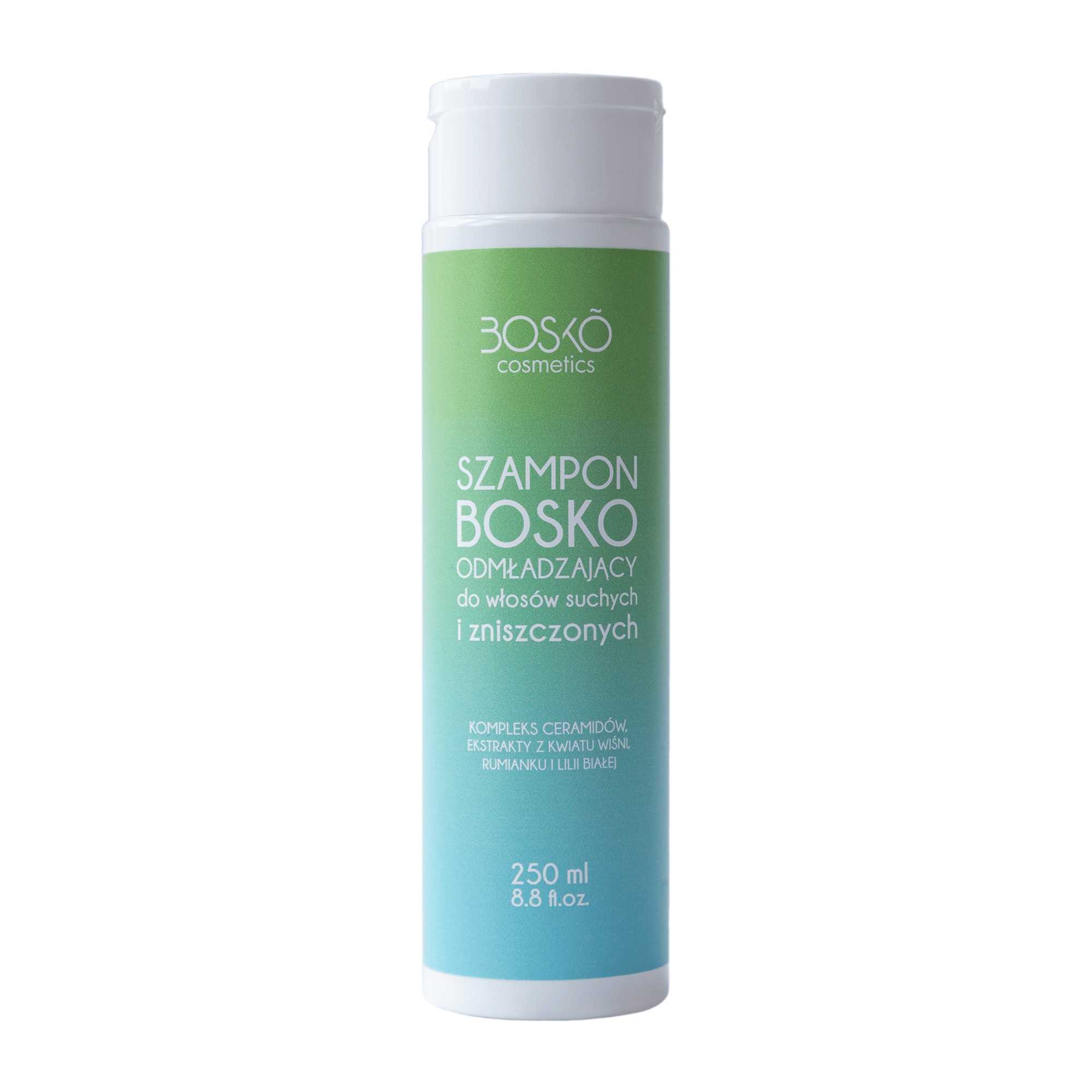 Bosko Odmładzający szampon do włosów suchych i zniszczonych, 250 ml