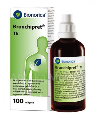 Bronchipret TE, 15 g + 1,5 g, syrop, 100 ml zdjęcie