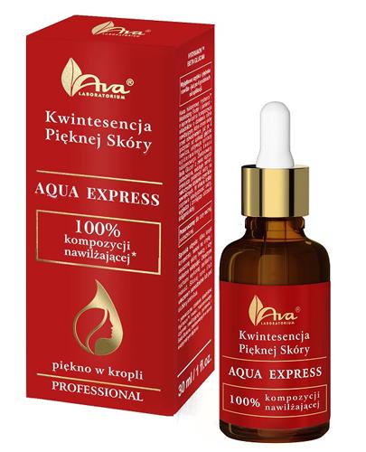 AVA KWINTESENCJA PIĘKNEJ SKÓRY Aqua express - 30 ml - cera sucha i podrażniona - cena, opinie, właściwości zdjęcie