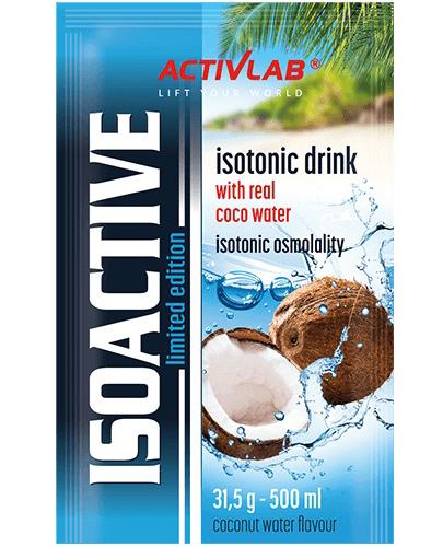 ActivLab Isoactive Koncentrat napoju izotonicznego instant o smaku wody kokosowej, 31,5 g  zdjęcie