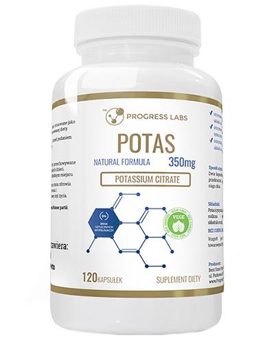 Progress Labs Potas 350 mg, 120 kapsułek zdjęcie
