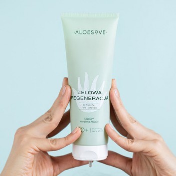 ALOESOVE Żelowa regeneracja do twarzy, ciała i włosów, 250 ml 