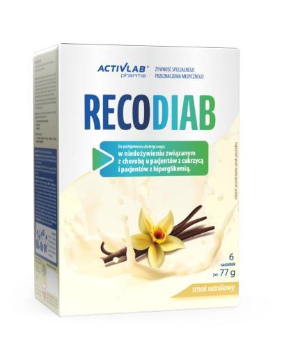 Recodiab smak waniliowy, 6 saszetek zdjęcie
