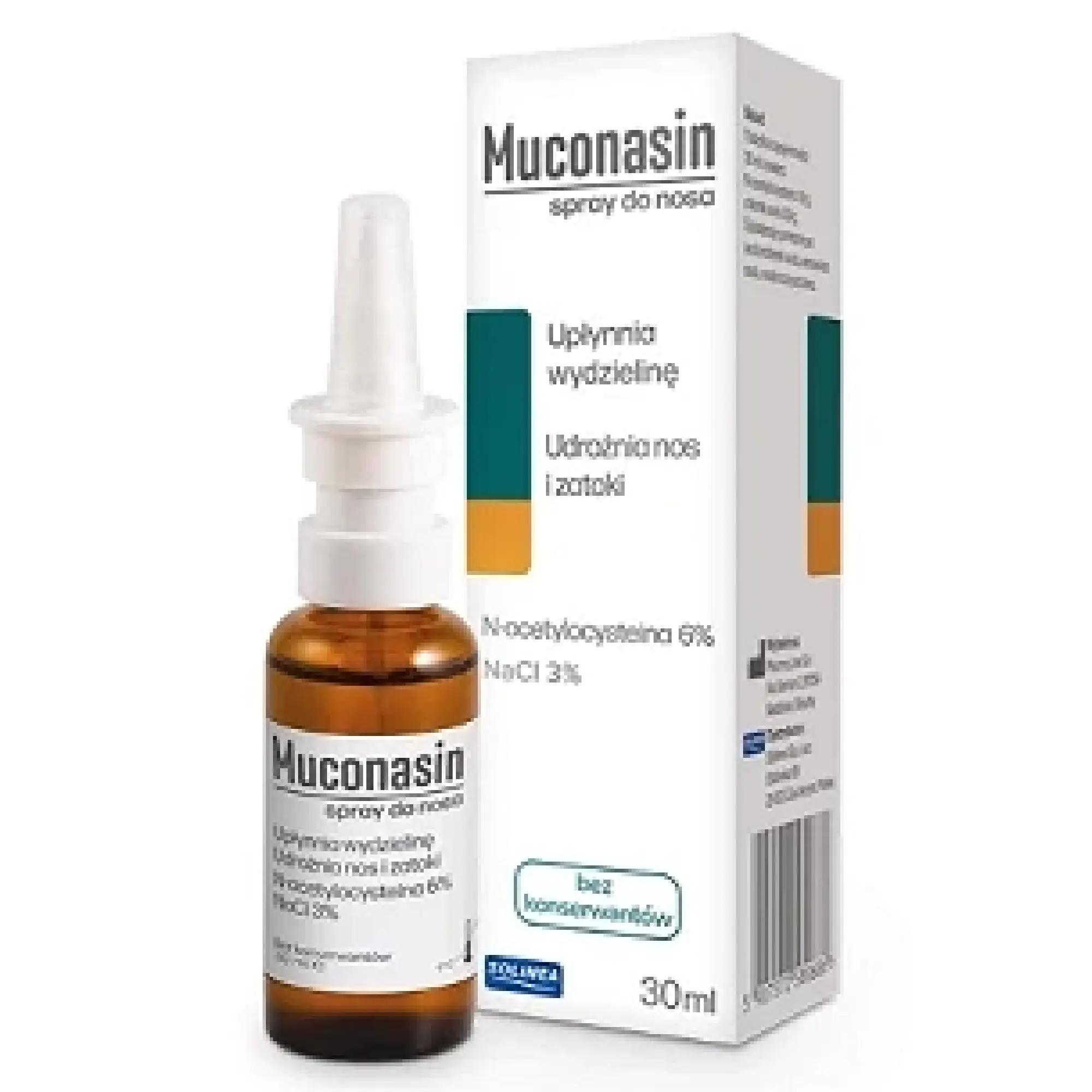 Muconasin, spray do nosa, 30 ml zdjęcie