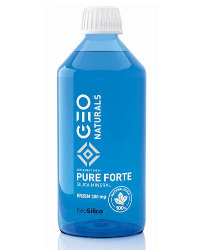 Geonaturals Pure Forte Silica Mineral Krzem  200 mg - 500 ml - cena, opinie, wskazania zdjęcie
