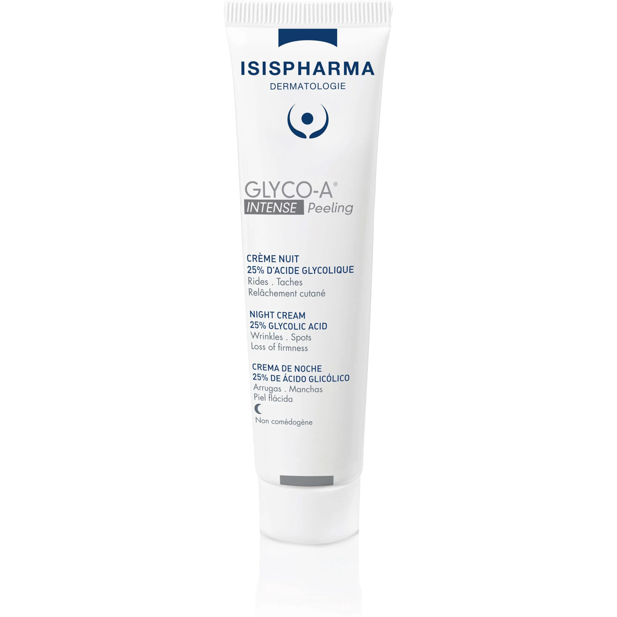Isispharma Glyco-A Intense Peeling krem na noc z 25% kwasem glikolowym 30 ml zdjęcie
