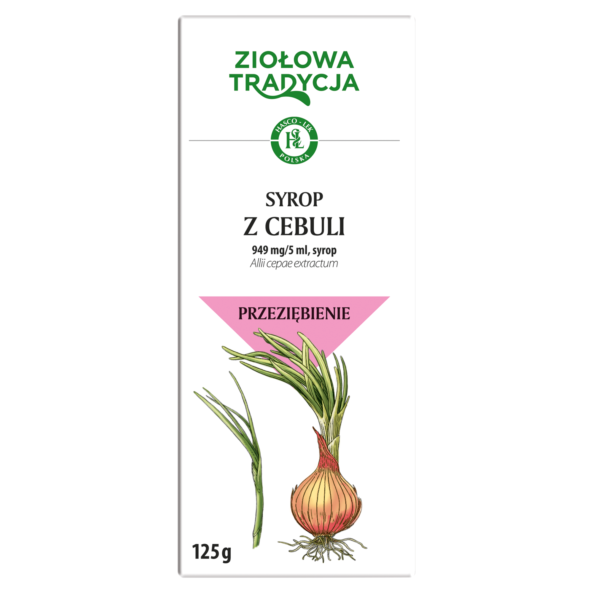 ZIOŁOWA TRADYCJA Syrop z cebuli, 125 g  zdjęcie