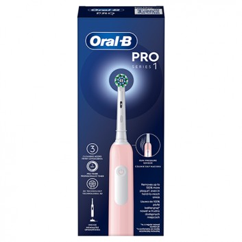 Oral-B Pro Series 1 Różowa szczoteczka elektryczna, 1 sztuka