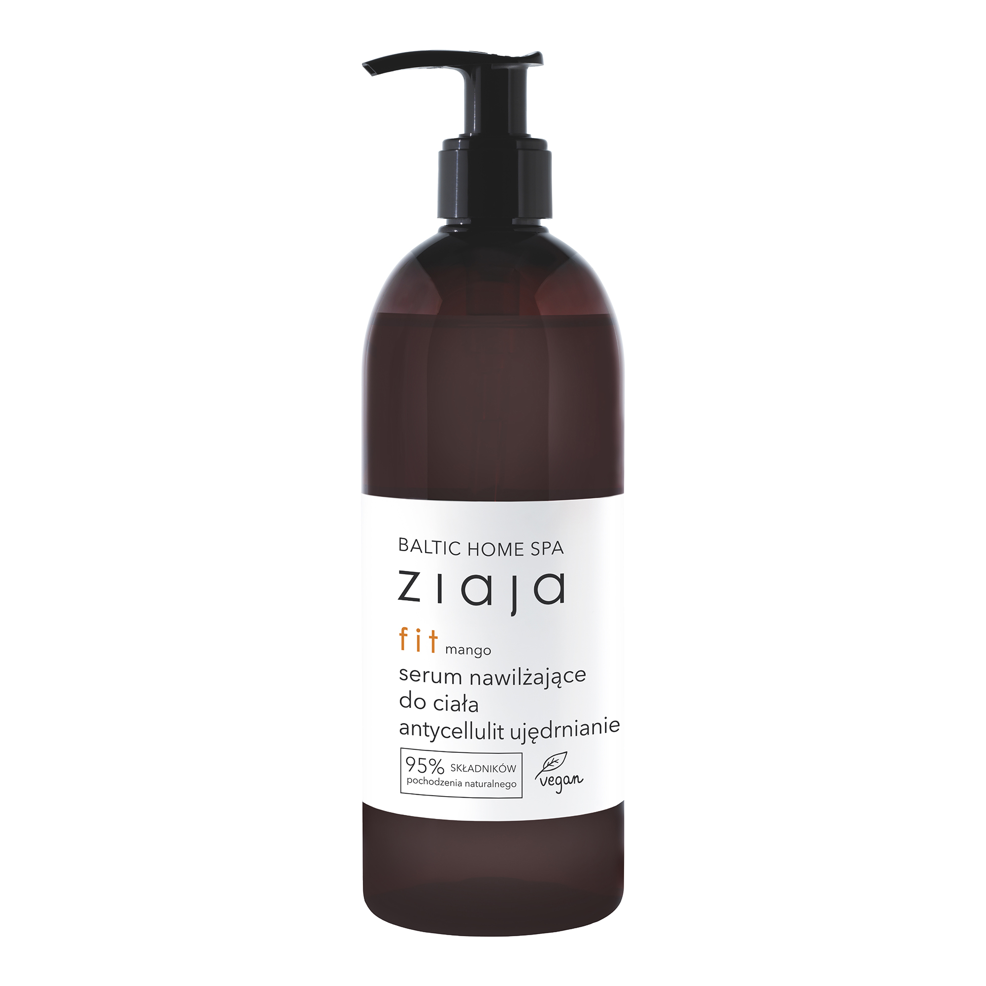 Ziaja Baltic Home Spa Fit, Serum nawilżające do ciała antycellulit ujędrnianie, mango, 400 ml zdjęcie