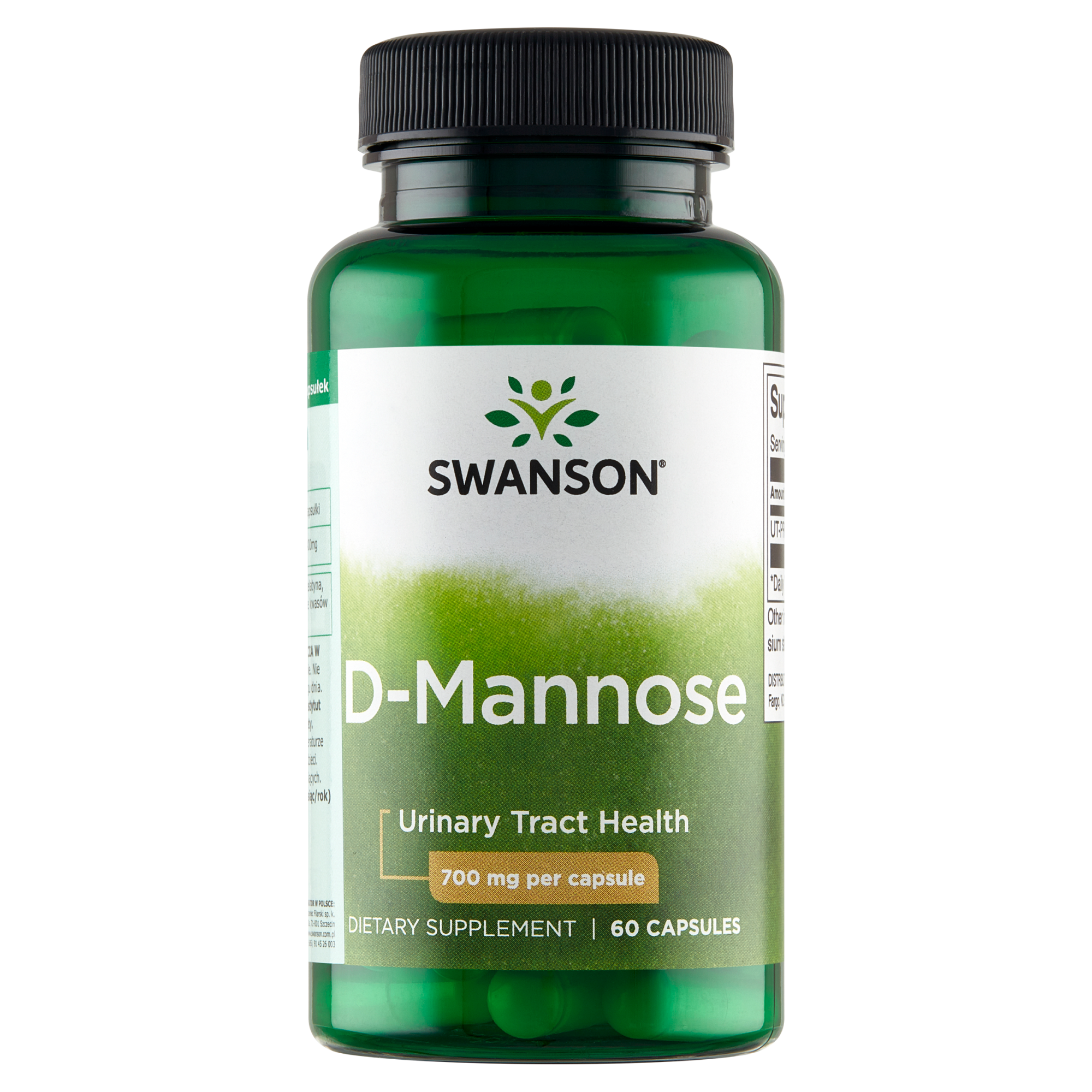 SWANSON D-Mannoza - 60 kaps. zdjęcie