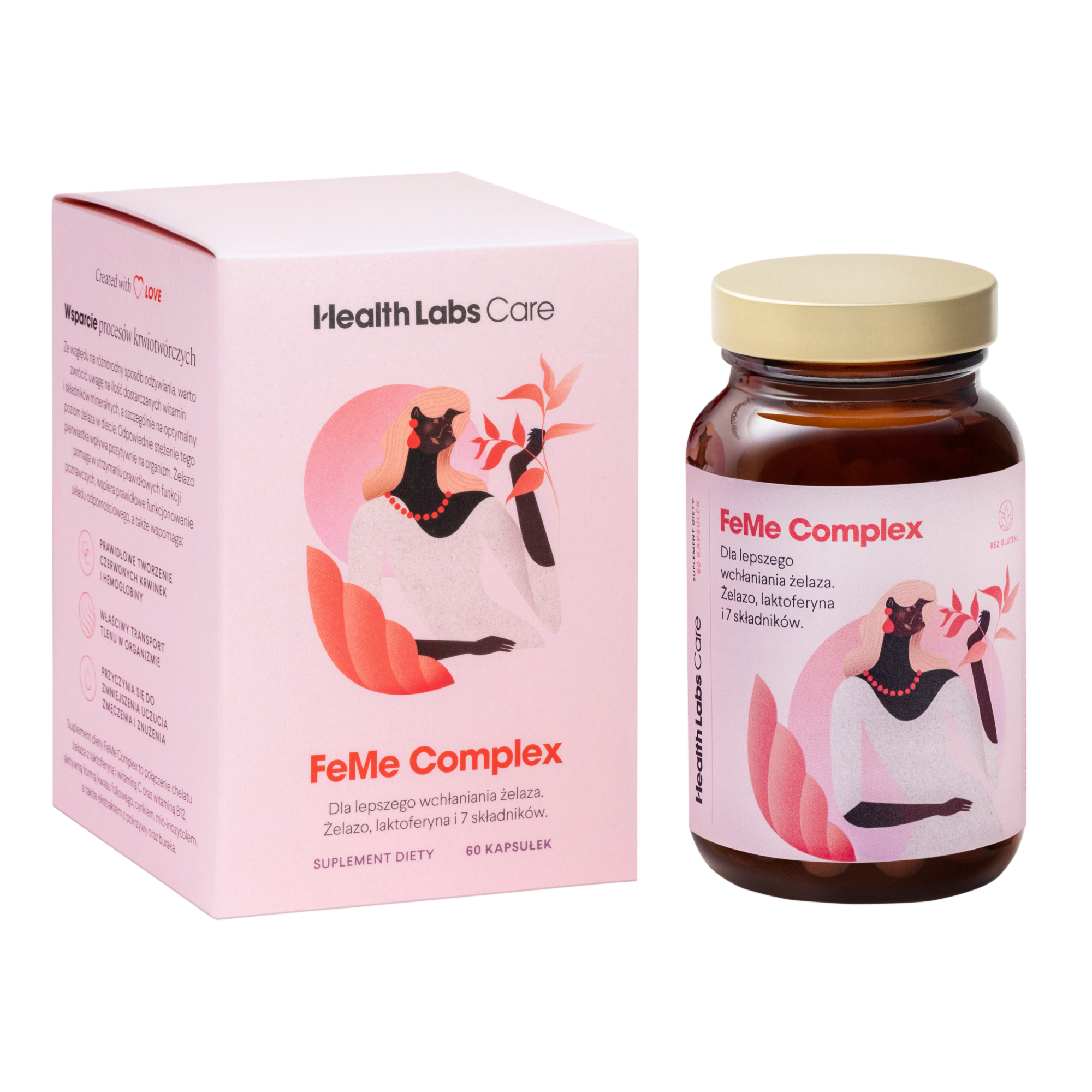 Health Labs Care, FeMe Complex, kapsułki, 60 sztuk