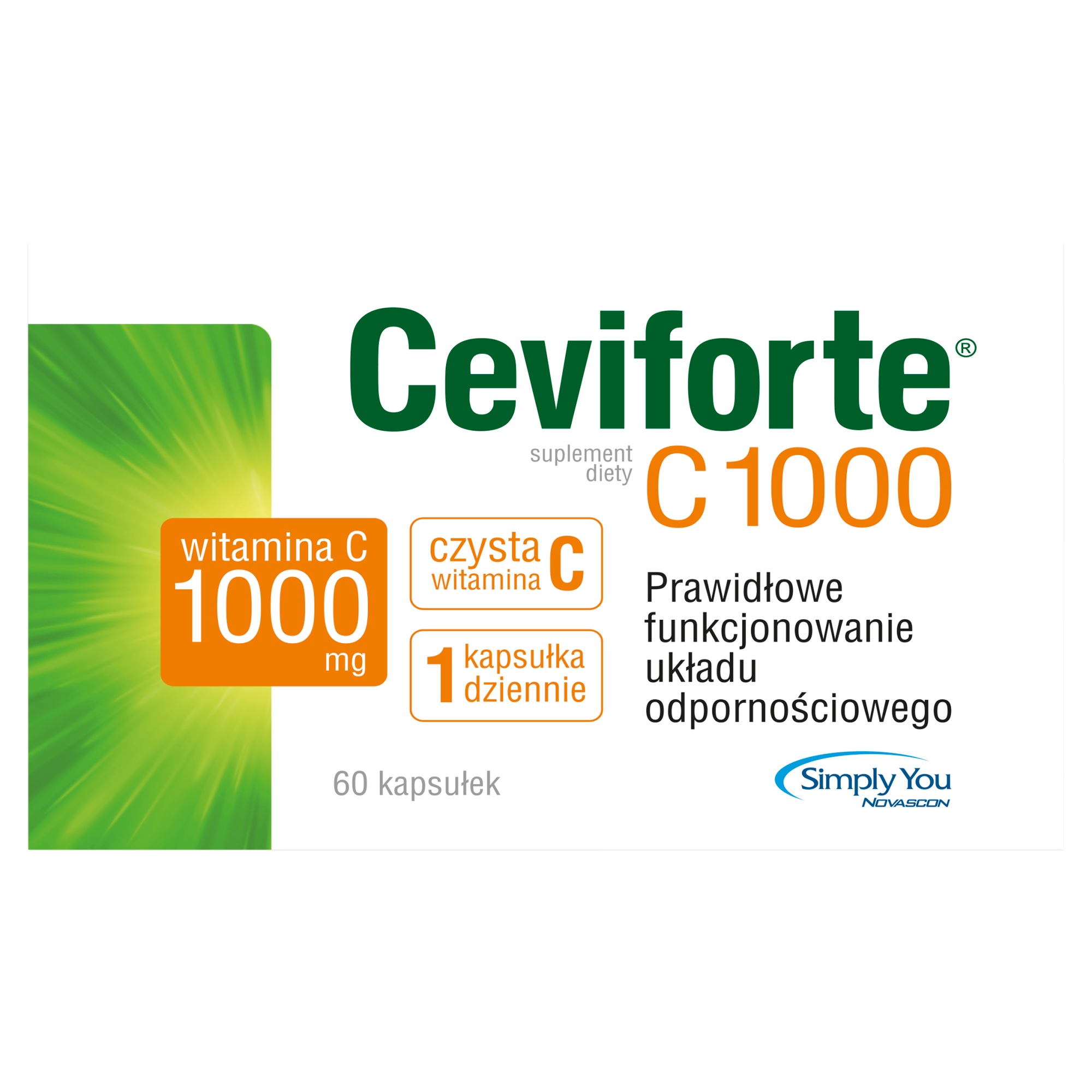 Ceviforte C 1000 60 kapsułek zdjęcie