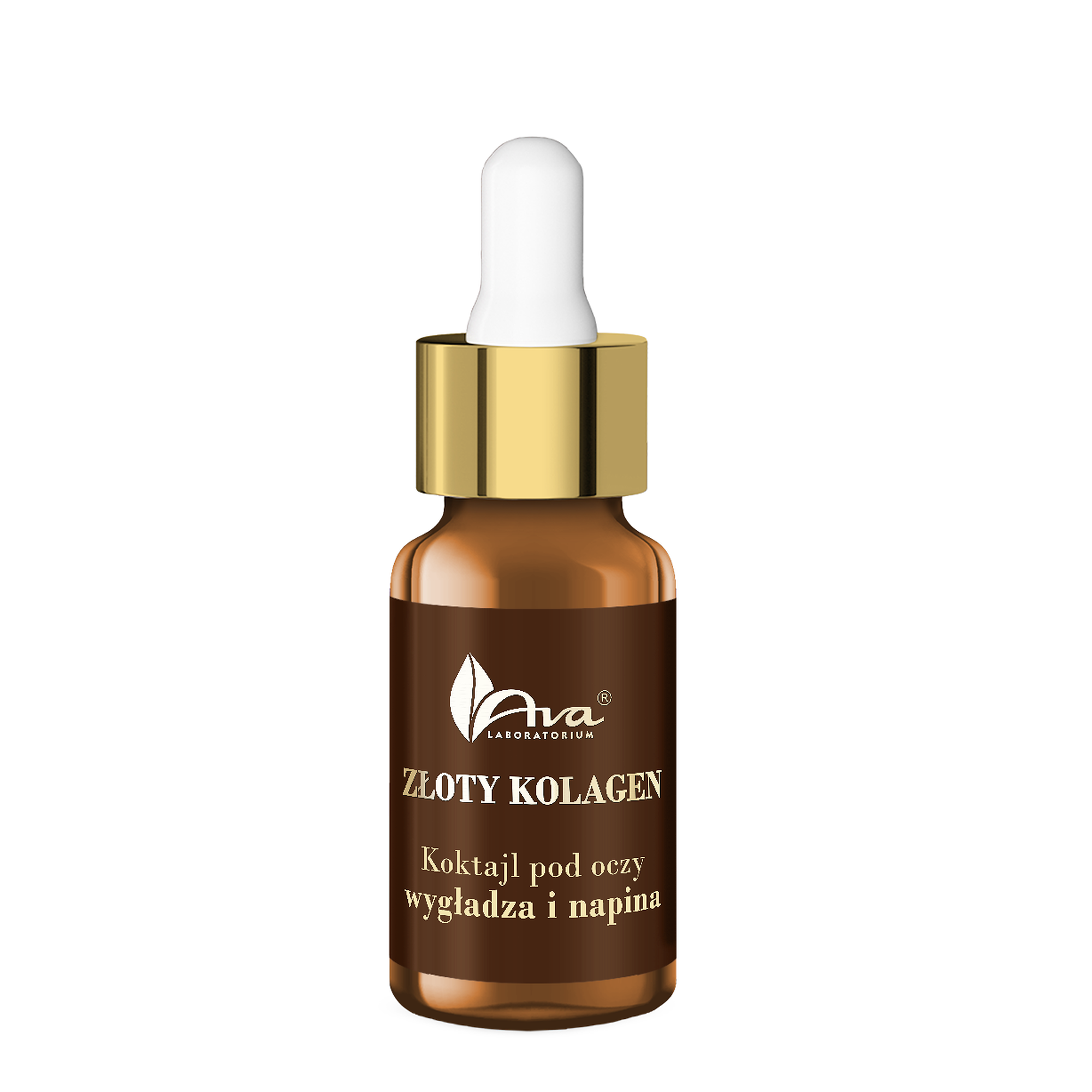 Ava Złoty Kolagen, koktajl pod oczy, 15 ml