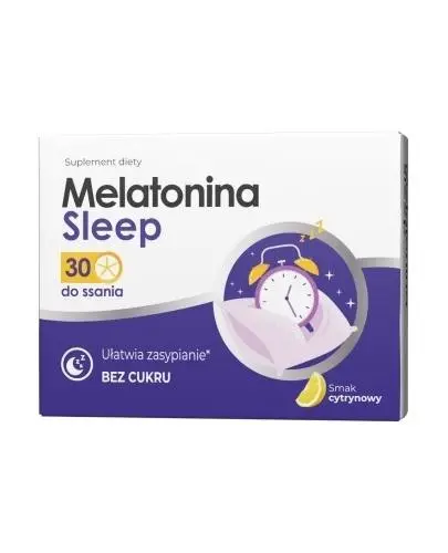 Melatonina Sleep, tabletki, 30 sztuk zdjęcie