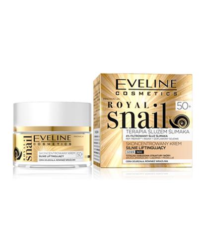 EVELINE COSMETICS ROYAL SNAIL Skoncentrowany krem silnie liftingujący 50+ - 50 ml zdjęcie