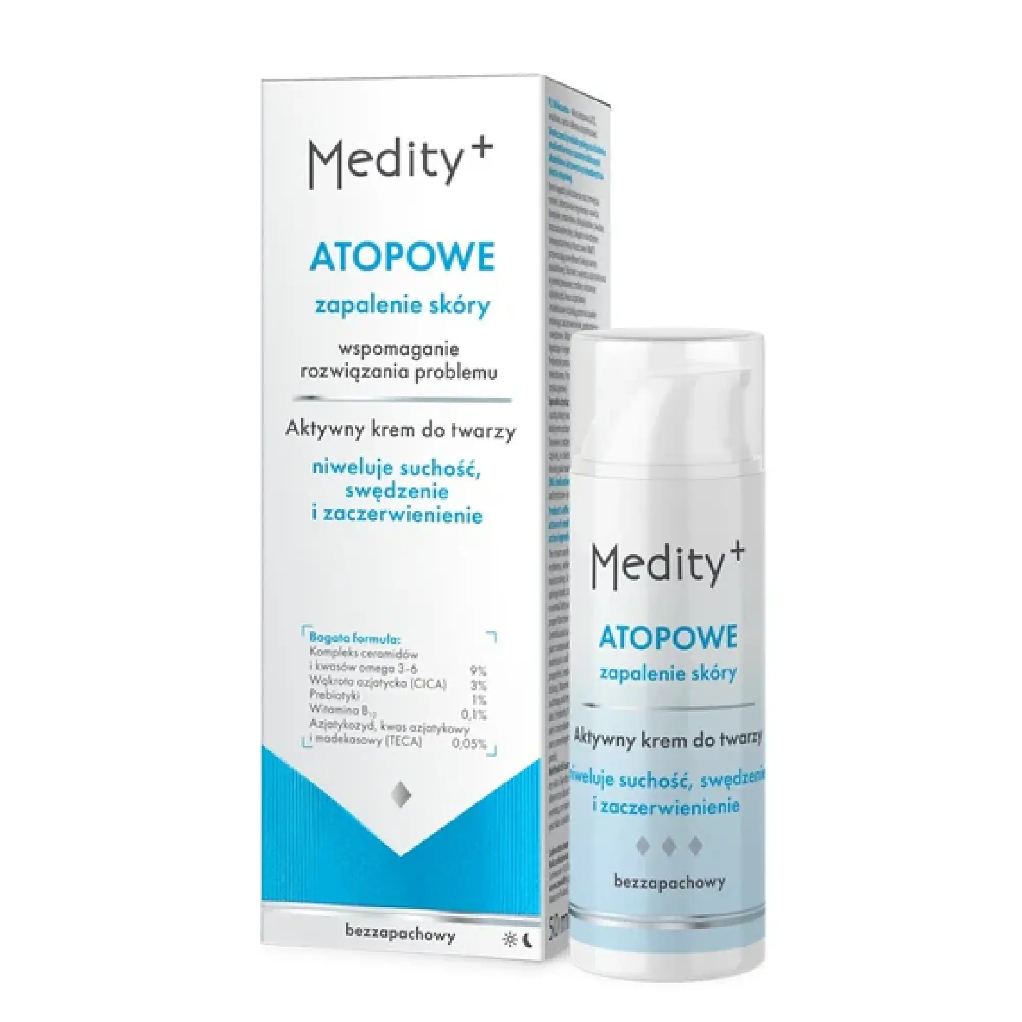 Ava, Medity+ AZS, Aktywny Krem do twarzy, 50 ml zdjęcie