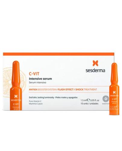 Sesderma C-Vit Intensywne serum Natychmiastowe rozświetlenie 12% - 10 x 1,5 ml - cena, opinie, wskazania zdjęcie