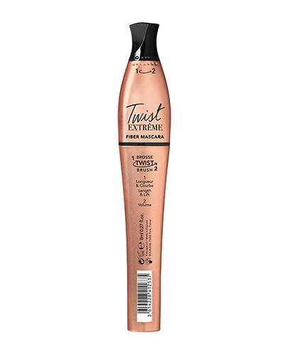 Bourjois Mascara Twist Extreme Fiber Tusz do rzęs 24 Black - 8 ml - cena, opinie, właściwości zdjęcie