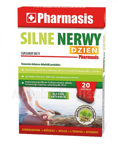 PHARMASIS Silne Nerwy Dzień - 20 kaps. zdjęcie