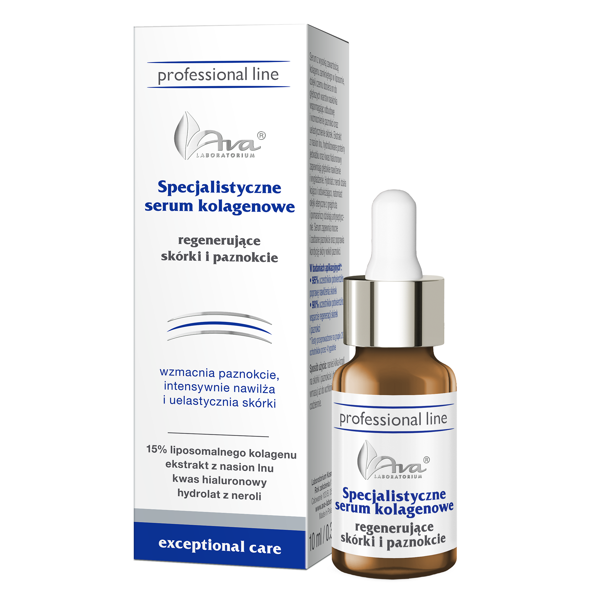 Ava Professional Line, specjalistyczne serum kolagenowe regenerujące skórki i paznokcie, 30 ml zdjęcie
