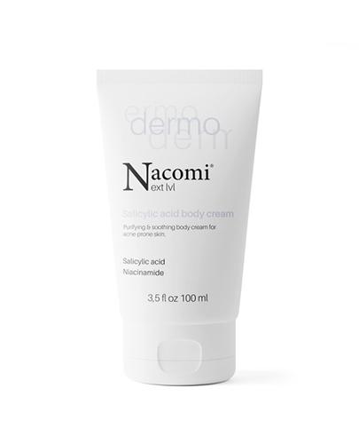 Nacomi Oczyszczająco-Łagodzący Krem do ciała z kwasem salicylowym i niacynamidem, 100 ml zdjęcie