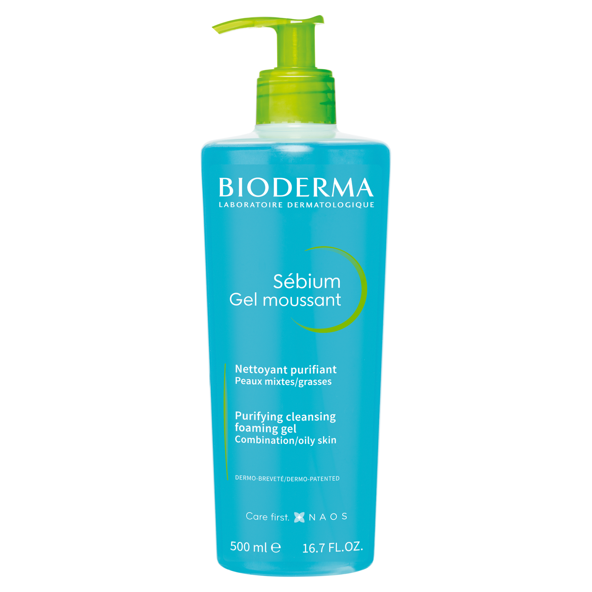 Bioderma Sébium Gel Moussant antybakteryjny żel do mycia twarzy, 500 ml zdjęcie
