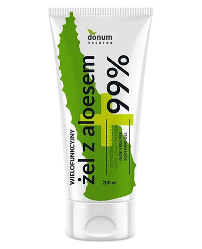 Donum Naturea Wielofunkcyjny Żel z aloesem 99% - 200 ml - cena, opinie, stosowanie zdjęcie